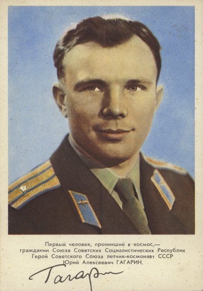 Yuri Gagarin, sovjetisk pilot og kosmonaut, den første mand i rummet af Russian Photographer