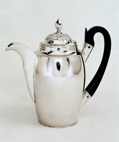 Chokoladegryde, Leningrad, 1804 (sølv) af Russian School