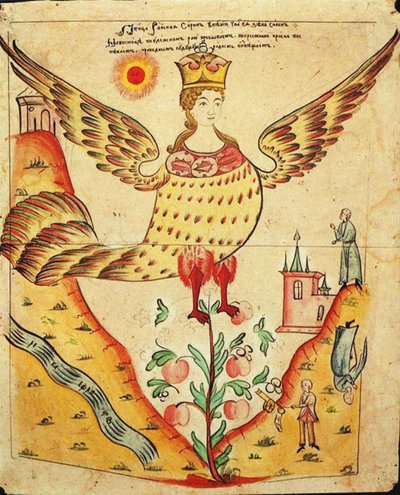 Sirin, Paradisfuglen af Russian School