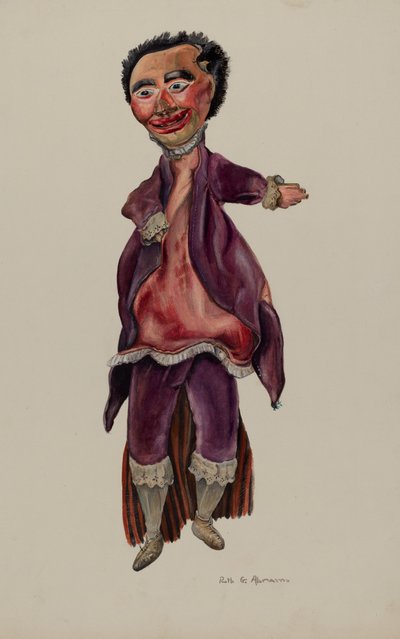 Doktoren Marionette, ca. 1937. af Ruth Abrams