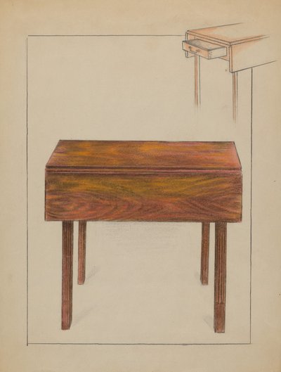 Drop Leaf bord af Ruth Bialostosky