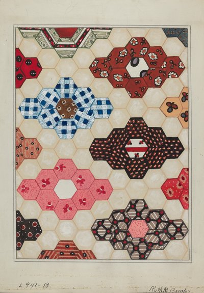 Dyne 1 Sektion, c. 1936. af Ruth M Barnes