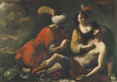 Tancred og Erminia af Rutilio Manetti