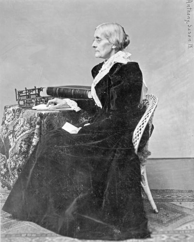 Susan Brownell Anthony (1820-1906) af S.A. Taylor