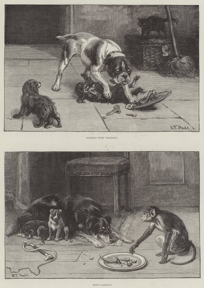 Hunde og mad af S.T. Dadd