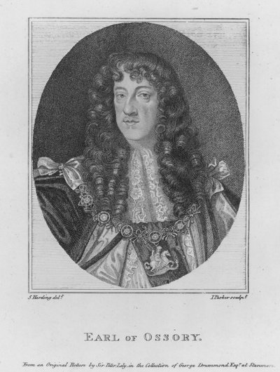 Earl of Ossory (gravering) af S. (after) Harding