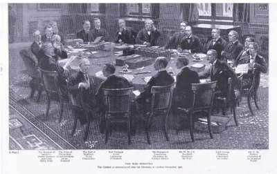 The War Ministry, fra After Pretoria: The Guerilla War udgivet af Harmsworth Bros Limited, 1901 af S. Begg