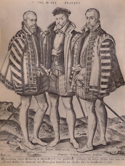 Brødrene Coligny, 1500-tallet 1894 af S Duval