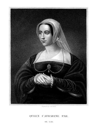 Catherine Parr, Dronning Gemal af Henry VIII, 1823. af S. Freeman