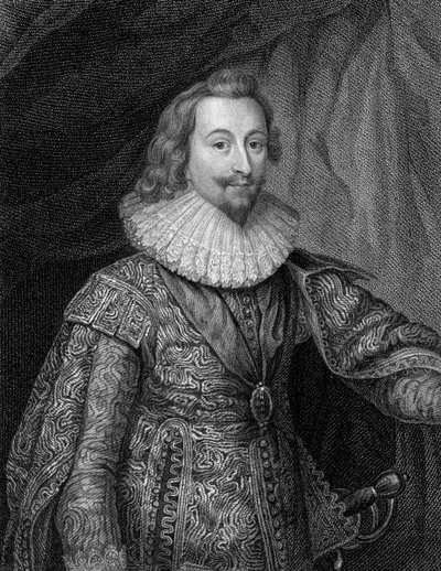 George Villiers, 1. hertug af Buckingham 1592-1628, 1824. af S. Freeman