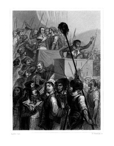 Folket ved konventet, 20. maj 1795, 1845 af S. Freeman