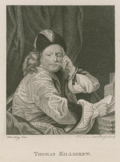 Thomas Killigrew, dramatiker og teaterchef af S. Harding
