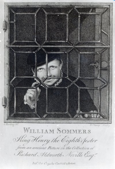 William Sommers, graveret af R. Clamp, 1794 af S. Harding
