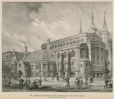 Biblioteket og museet for Corporation of the City of London; Guildhall af S. Rosenthal