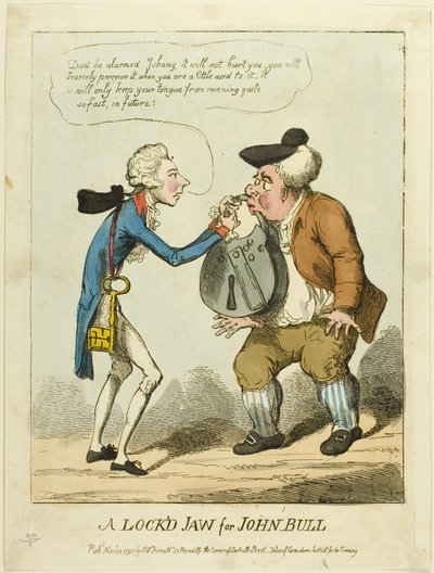 En låst kæbe til John Bull af S. W. Fores