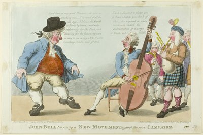 John Bull lærer en ny bevægelse af S. W. Fores