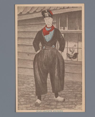 Min sidste uniform (titel på objekt) af S. de Jongh