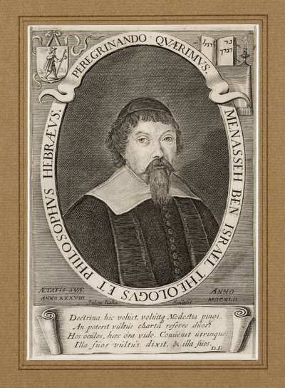 Menasse ben Israel 1604-1657 af Salom Italia
