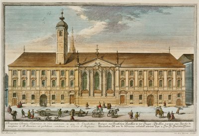 Den tyske ridderordens hus i Wien ... af Salomon (after) Kleiner