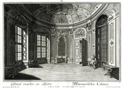 Marmorkabinet af Salomon Kleiner