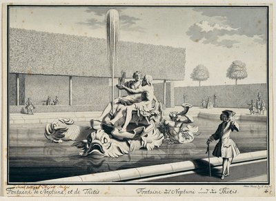 Neptun og Thetis af Salomon Kleiner