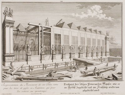 Brochure over det bitter orange hus, mens du lager op til vinteren af Salomon Kleiner