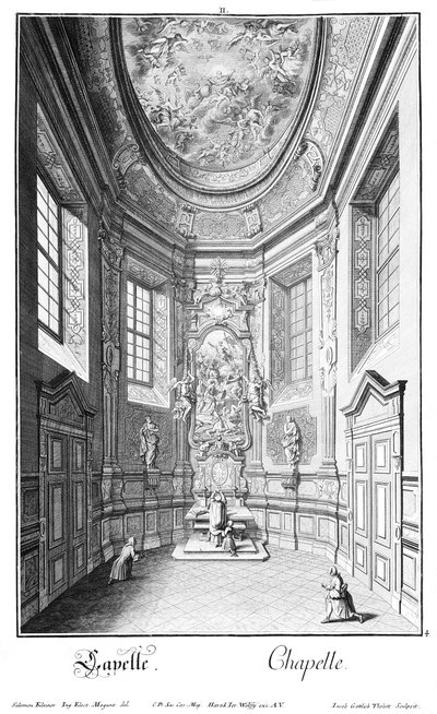 slotskapel af Salomon Kleiner