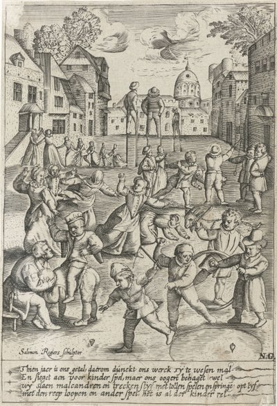 børns spil af Salomon Rogiers