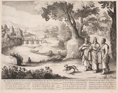 Pilgrimme til Emmaus af Salomon Savery