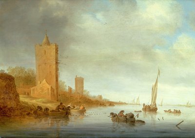 Ukendt billede af Salomon van Ruisdael or Ruysdael