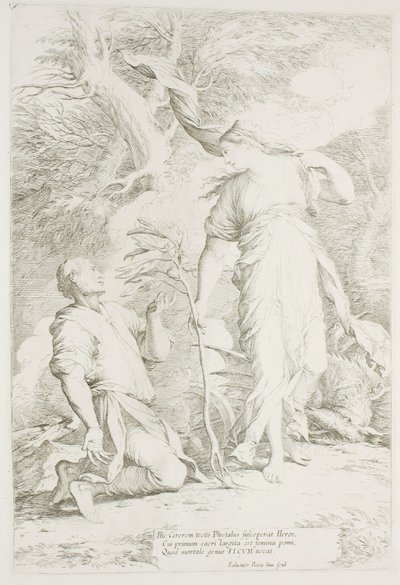 Ceres og Phytalus af Salvator Rosa