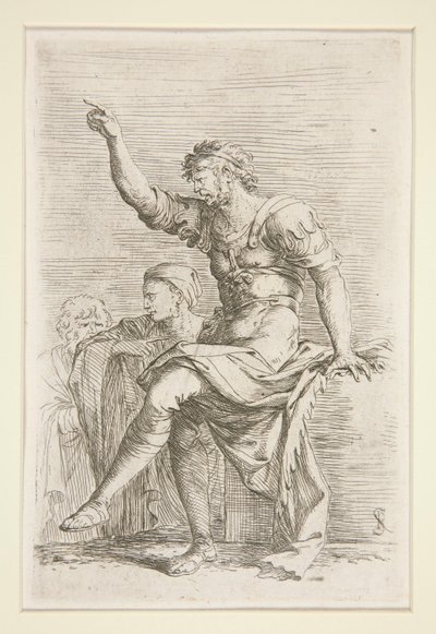 Diverse figurer (suite) af Salvator Rosa