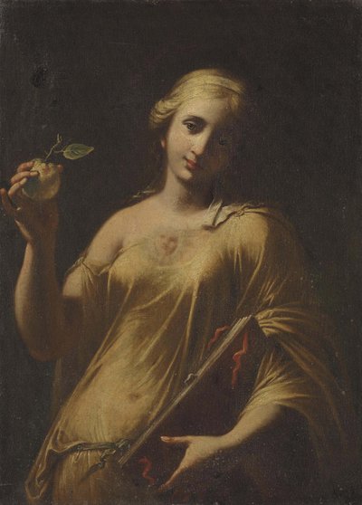 guddommelig visdom, ca. 1663 af Salvator Rosa