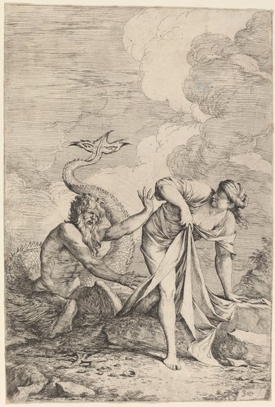 Glaucus og Scylla af Salvator Rosa