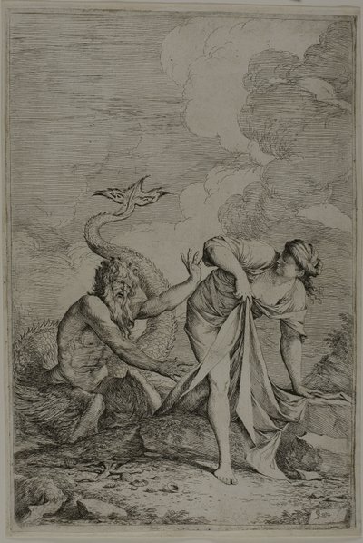 Glaucus og Scylla af Salvator Rosa