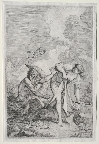 Glaucus og Scylla af Salvator Rosa