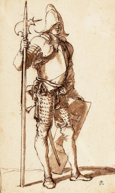 Halberdier af Salvator Rosa