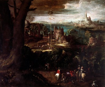 Marine, Skolen for Salvator Rosa af Salvator Rosa