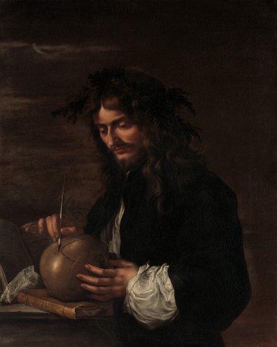 Selvportræt, ca. 1647 (olie på lærred) af Salvator Rosa