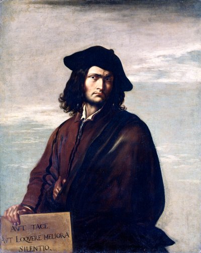 Selvportræt af Salvatore Rosa af Salvator Rosa
