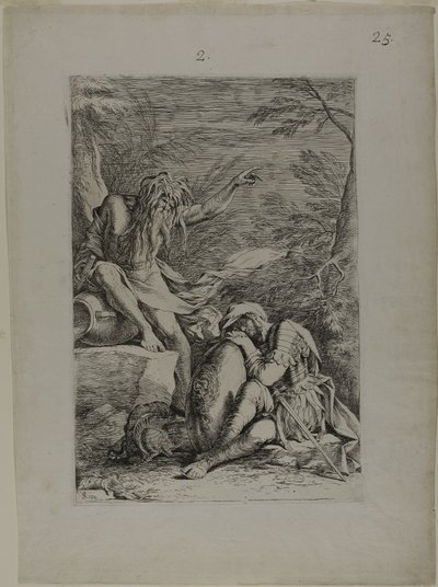 Drømmen om Æneas af Salvator Rosa