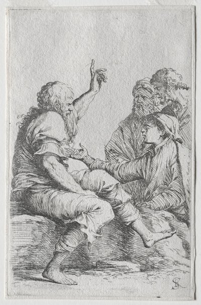 The Figurine Series: Figurine, 1656-57. af Salvator Rosa
