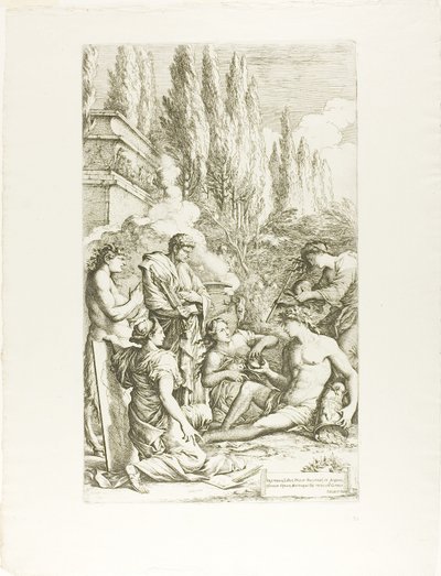 Genius af Salvator Rosa af Salvator Rosa