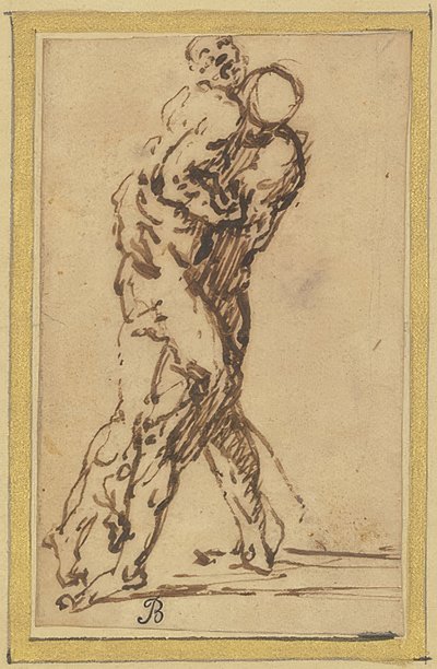 To brydere af Salvator Rosa