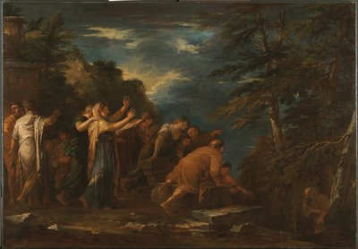 Pythagoras kommer fra underverdenen af Salvatore Rosa