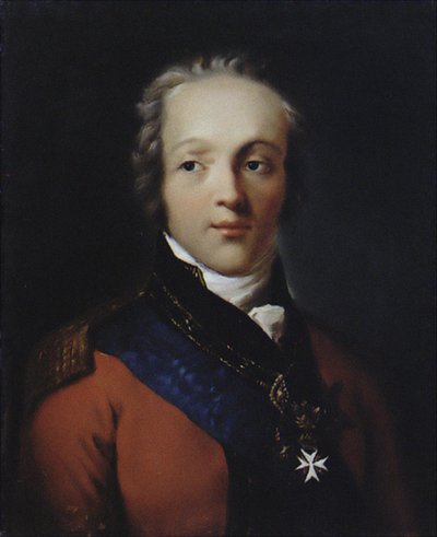 Portræt af grev Fjodor Vasilyevich Rostopchin 1763-1826, 1800 af Salvatore Tonci