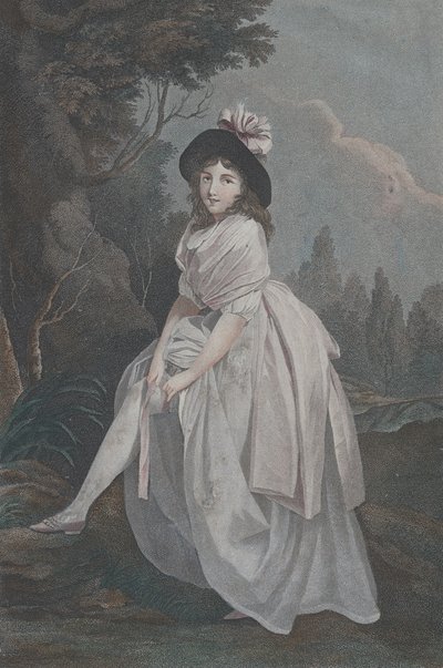 Strømpebåndet, ca. 1810. af Salvatore Tresca