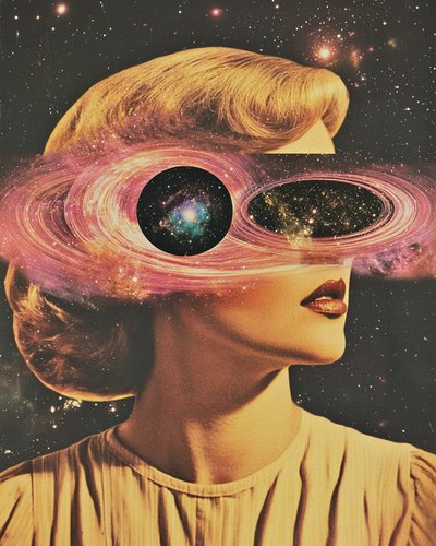 Kosmisk kvindevision af Samantha Hearn