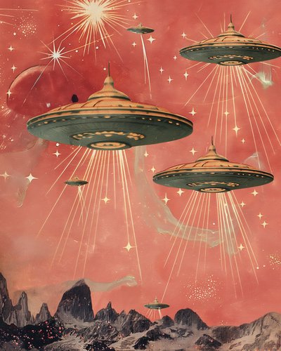Retro-tallerkenernes invasion af Samantha Hearn