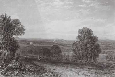 Australien: On the Plenty, nær Melbourne (gravering) af Samuel (after) Prout